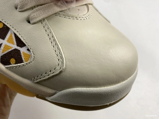 Rep TBkick (2020) Jordan Brown CZ4152-100 Sail 6 Quai54 Retro AIR 0728